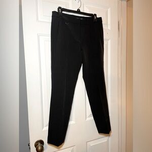 Adrianna Papell Woman’s Black Dress Pants Size 6 Straight Leg NWT Ankle Pants